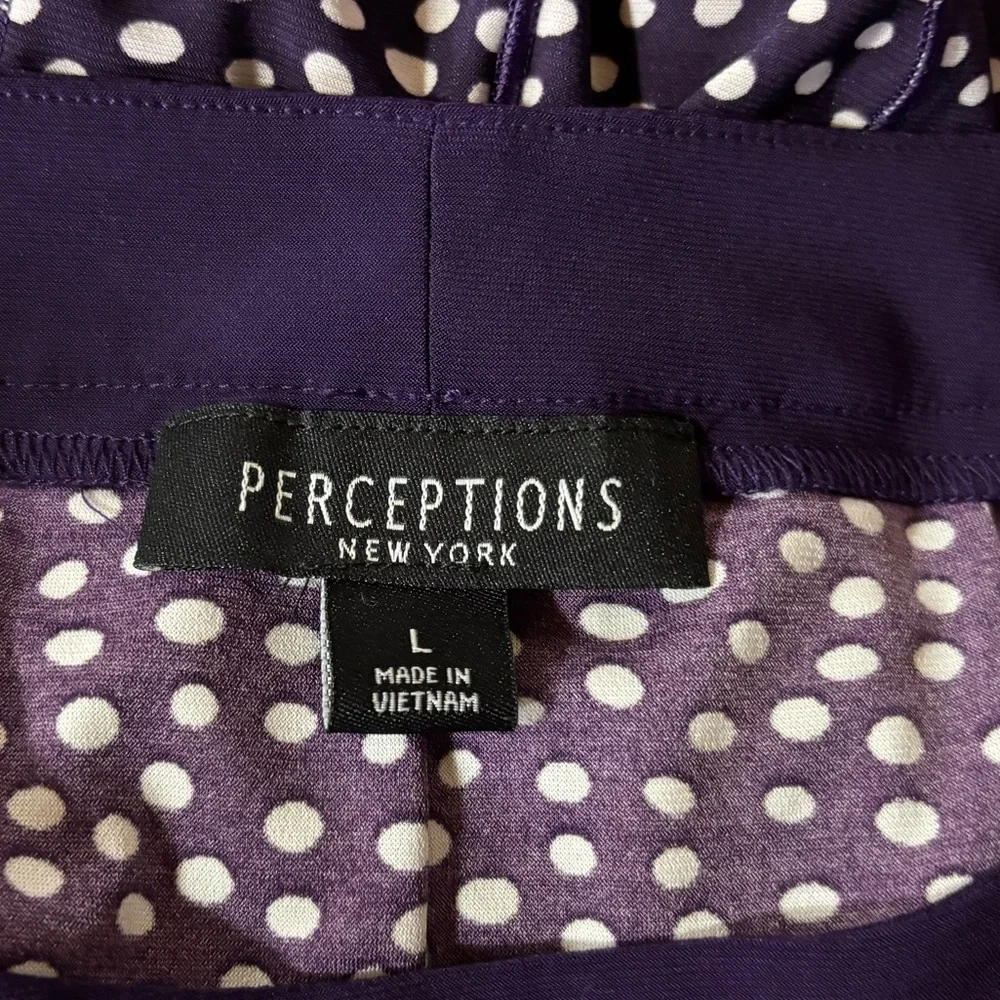 Perceptions Polka‎ Dot Midi Dress